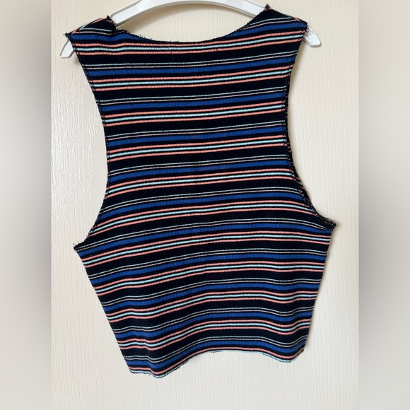 Zara Crop Top Multicolor Size S - Picture 3 of 5